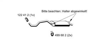 Ernst 640282 Schalldaempfer Ernst 640282 Schalldaempfer