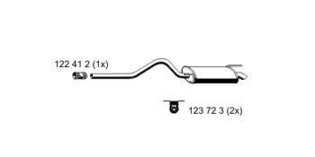 Ernst 642019 Schalldaempfer Ernst 642019 Schalldaempfer