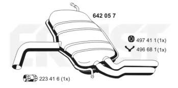 Ernst 642057 Schalldaempfer Ernst 642057 Schalldaempfer