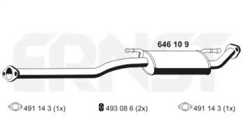 Ernst 646109 Shock absorber assy Ernst 646109 Shock absorber assy