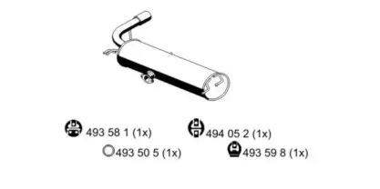 Ernst 688031 Schalldaempfer