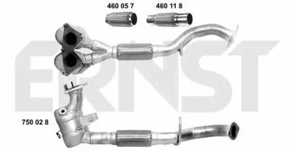 Ernst 750028 Katalysato Ernst 750028 Katalysato