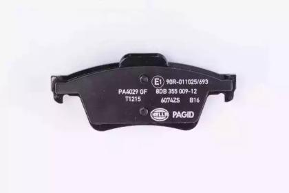 Hella 8DB 355 009-121 Колодки гальмівні