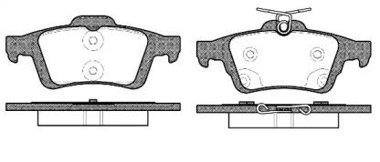 Roadhouse 2842.70 Brake pads