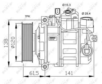 NRF 32777G Compressor assy cooler