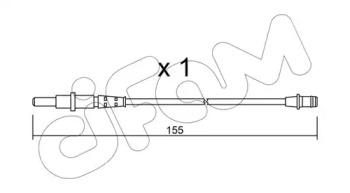 Cifam SU.163 Датчик зносу гальмівних колодок