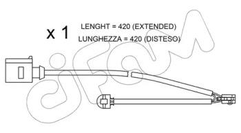 Cifam SU.217 Датчик зносу Cifam SU.217 Датчик зносу