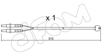 Cifam SU.242 Датчик зносу