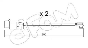 Cifam SU.260K Датчик зносу гальмівних колодок