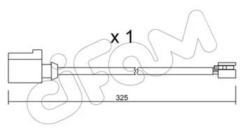 Cifam SU.271 Датчик зносу Cifam SU.271 Датчик зносу