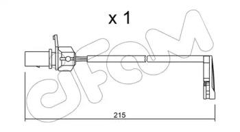 Cifam SU.291 Датчик зносу Cifam SU.291 Датчик зносу