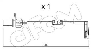 Cifam SU.292 Датчик зносу Cifam SU.292 Датчик зносу