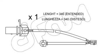 Cifam SU.295 Датчик зносу Cifam SU.295 Датчик зносу