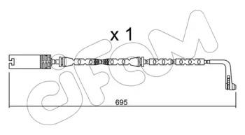 Cifam SU.305 Датчик зносу Cifam SU.305 Датчик зносу
