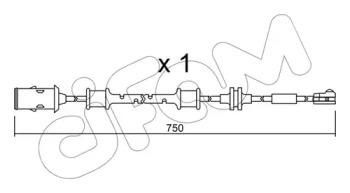 Cifam SU.319 Датчик зносу Cifam SU.319 Датчик зносу