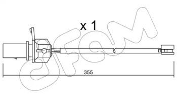 Cifam SU.332 Датчик зносу
