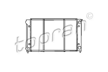 Topran 102 726 Радіатор охолодження двигуна Topran 102 726 Радіатор охолодження двигуна