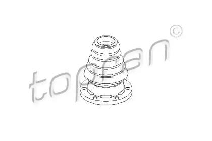 Topran 102 777 Dust boot kit axle joint