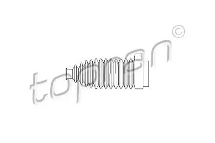 Topran 103 504 Пыльник рулевой рейки