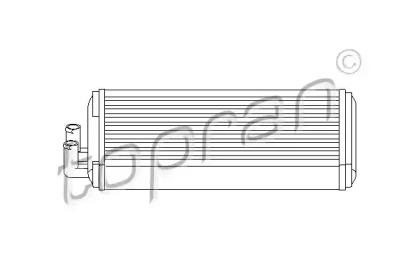 Topran 103 705 Радиатор отопителя салона Topran 103 705 Радиатор отопителя салона
