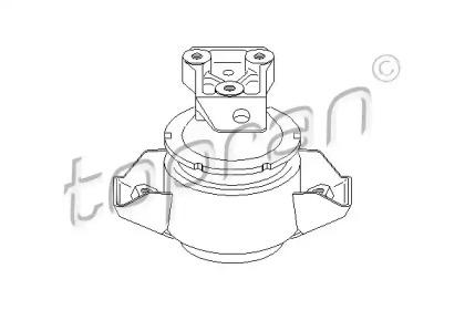 Topran 103 838 Опора двигуна, КПП Topran 103 838 Опора двигуна, КПП