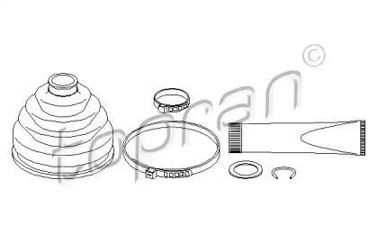 Topran 104 079 Dust boot kit axle joint