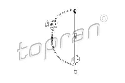 Topran 104 099 Regulator assy door window Topran 104 099 Regulator assy door window