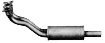 IMASAF 72.43.09 Muffler assy front