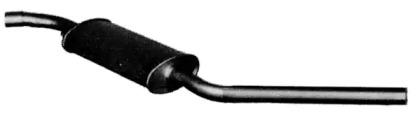 IMASAF 72.80.56 Muffler assy front IMASAF 72.80.56 Muffler assy front