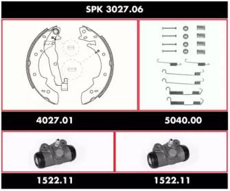 Woking SPK 3027.06 Szczeki hamulcowe superkit