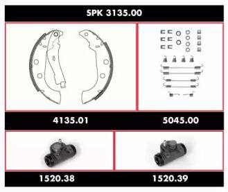 Woking SPK 3135.00 Szczeki hamulcowe superkit