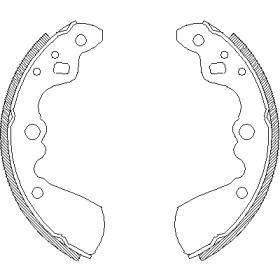 Woking Z4019.00 Brake pads