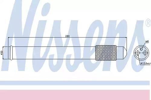 Nissens 95360 Receiver tank air conditioner