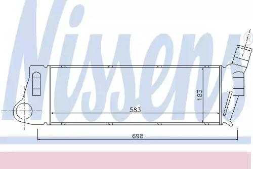 Nissens 96728 Інтеркулер Nissens 96728 Інтеркулер