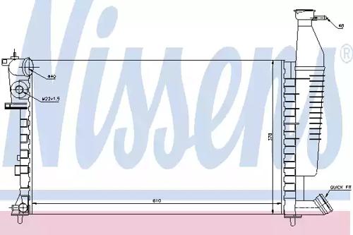 Nissens 63716 Радіатор Nissens 63716 Радіатор
