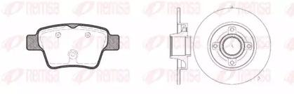 Remsa 81138.00 Комплект гальмівних дисків з колодками Remsa 81138.00 Комплект гальмівних дисків з колодками