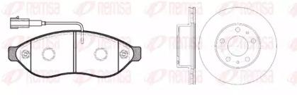 Remsa 81237.01 Комплект гальмівних дисків з колодками
