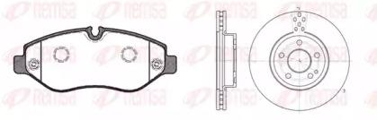 Remsa 81245.01 Brake set discs pads Remsa 81245.01 Brake set discs pads