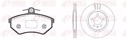 Remsa 8134.02 Brake set discs pads Remsa 8134.02 Brake set discs pads