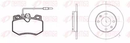 Remsa 8170.04 Комплект гальмівних дисків з колодками Remsa 8170.04 Комплект гальмівних дисків з колодками