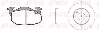 Remsa 8192.07 Brake set discs pads Remsa 8192.07 Brake set discs pads