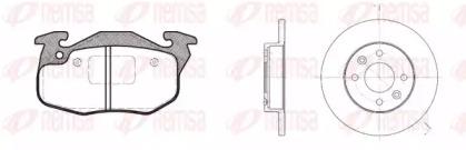 Remsa 8192.08 Brake set discs pads