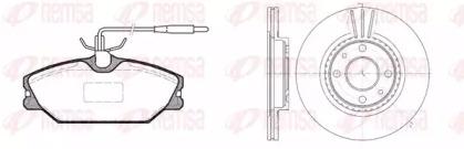 Remsa 8208.00 Комплект гальмівних дисків з колодками Remsa 8208.00 Комплект гальмівних дисків з колодками
