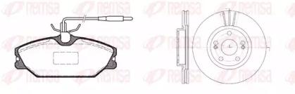 Remsa 8208.05 Комплект гальмівних дисків з колодками Remsa 8208.05 Комплект гальмівних дисків з колодками