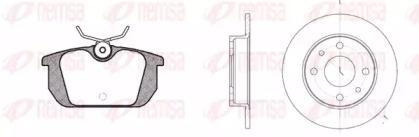 Remsa 8231.00 Комплект гальмівних дисків з колодками