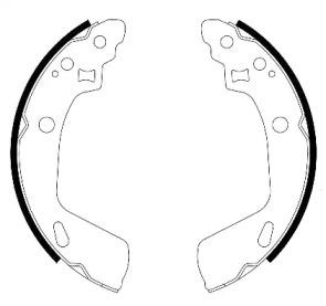 Woking Z4247.00 Brake pads