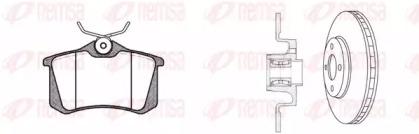 Remsa 8263.23 Комплект гальмівних дисків з колодками Remsa 8263.23 Комплект гальмівних дисків з колодками