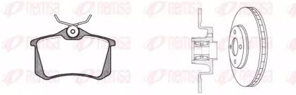 Remsa 8263.27 Комплект гальмівних дисків з колодками Remsa 8263.27 Комплект гальмівних дисків з колодками