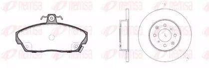 Remsa 8337.00 Brake set discs pads Remsa 8337.00 Brake set discs pads