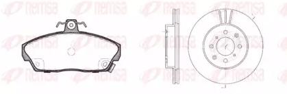 Remsa 8337.01 Brake set discs pads Remsa 8337.01 Brake set discs pads